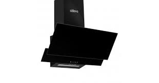 Stilevs Ankastre Davlumbaz Siyah 60 cm Cam Eğimli SEG70350