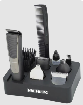 Şarjlı Kablosuz Saç Sakal Tıraş Makinesi ve Vücut Bakım Kiti Hausberg HB-96